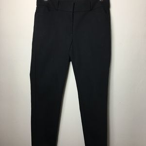 Loft Womens Julie Skinny Black Pants 6P